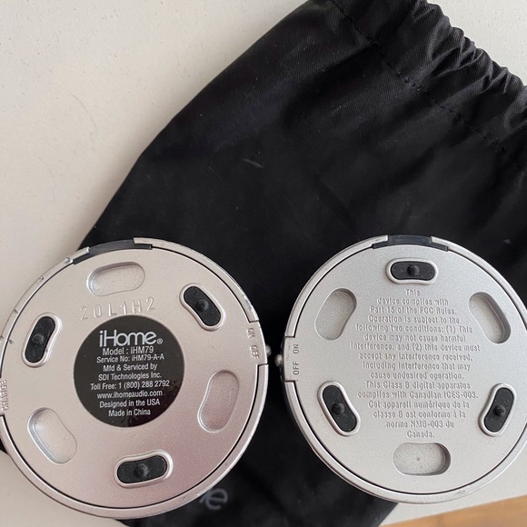 I home79 portable, rechargeable speakers - Picture 5 of 6